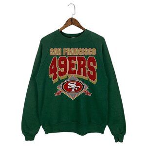 San Francisco 49ers Sport Sweatshirt, Green Unisex Sweatshirt, S - 3XL